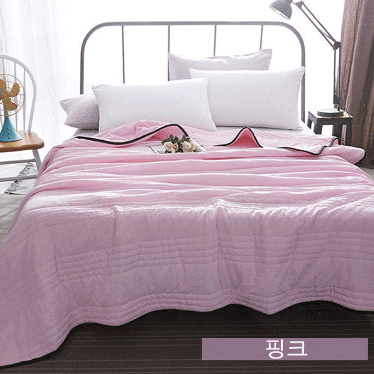 여름 쿨링 실크 이불