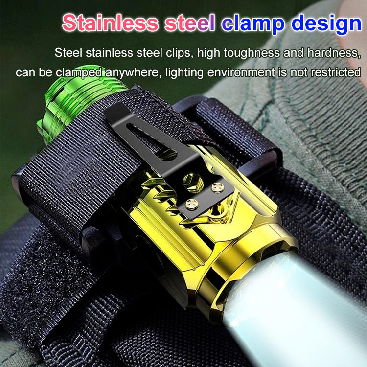 High brightness ultra-bright mini strobe flashlight