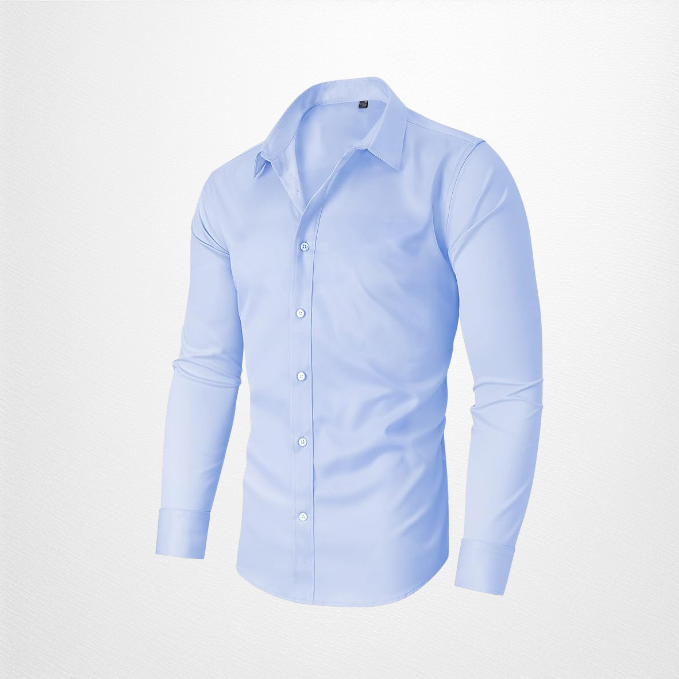 男士商務休閒透氣襯衫