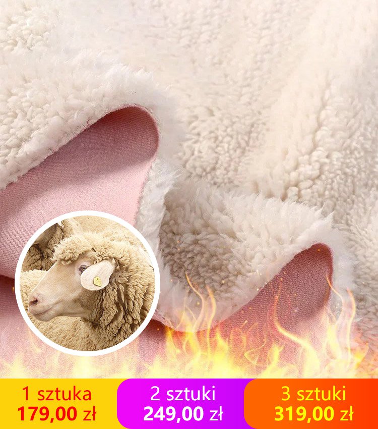 Wełna jagnięca plus aksamit wyściełane luźne bawełniane spodnie na co dzień