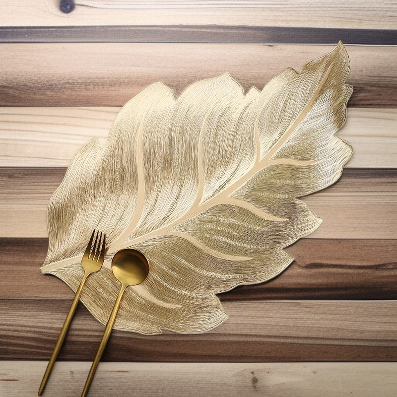 세탁 가능한 나뭇잎 디자인 방석