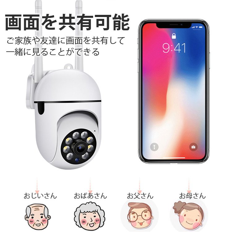 進化版高画質監視カメラ