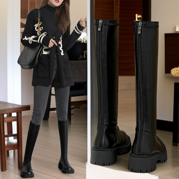 ロングストレッチナイトブーツ正面画像