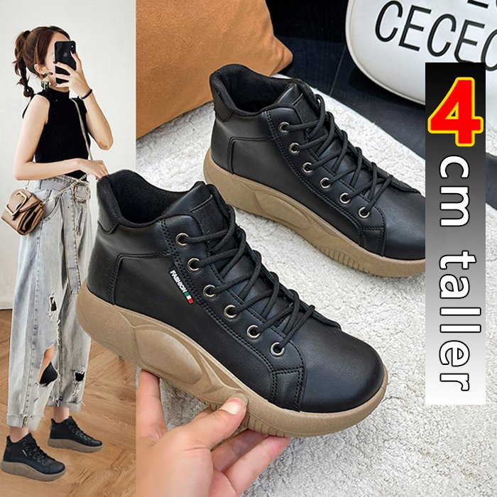 Platform shoes all match fashion women‘s high top shoes