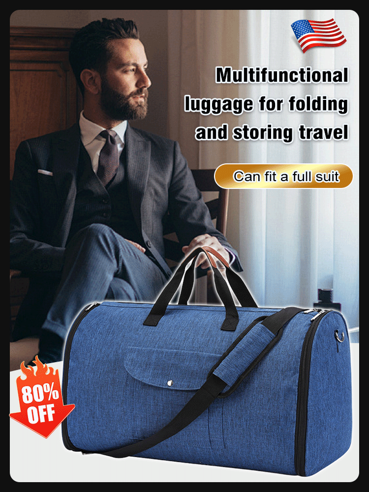 Multifunctional luggage for folding and storing travel