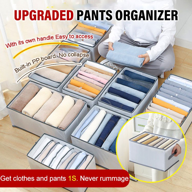 Foldable PVC Pants Organizer