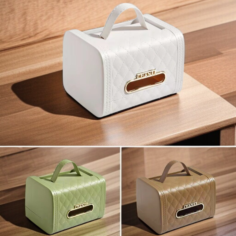 거실용 종이 스타일링 티슈케이스 전면 이미지