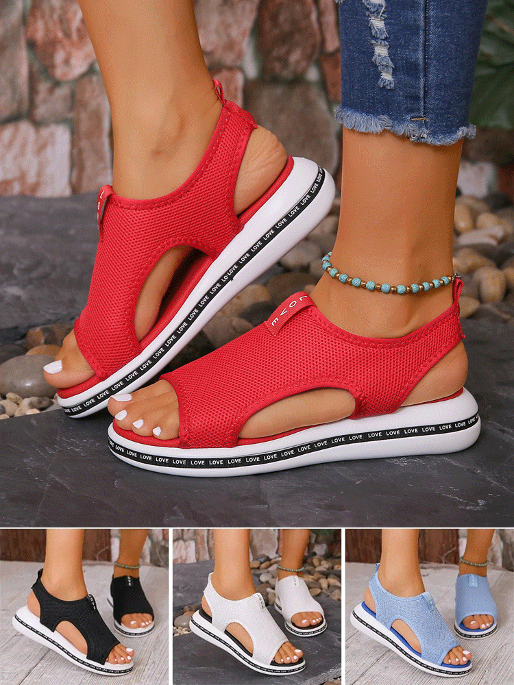 Super weicher Boden Fischmund Frauensandalen