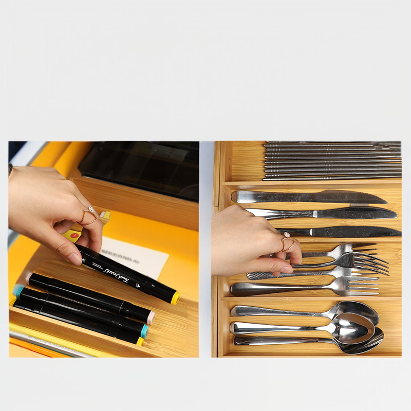 引き出しロック式カトラリー収納ボックス