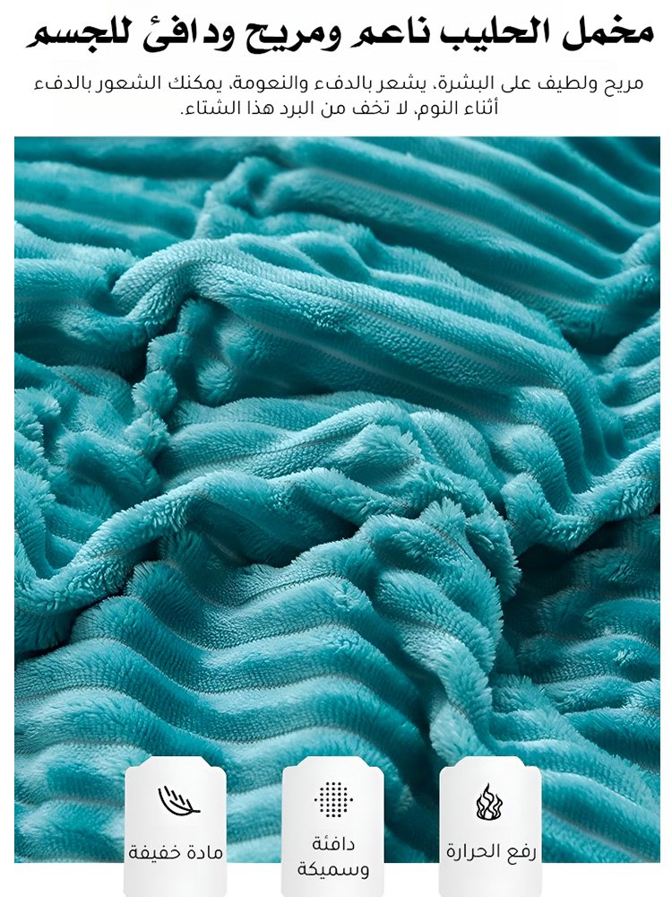 مجموعة من 4 قطع للتدفئة والحماية من العث(أكثر راحة في النوم)