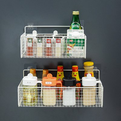 Universal grid storage shelf