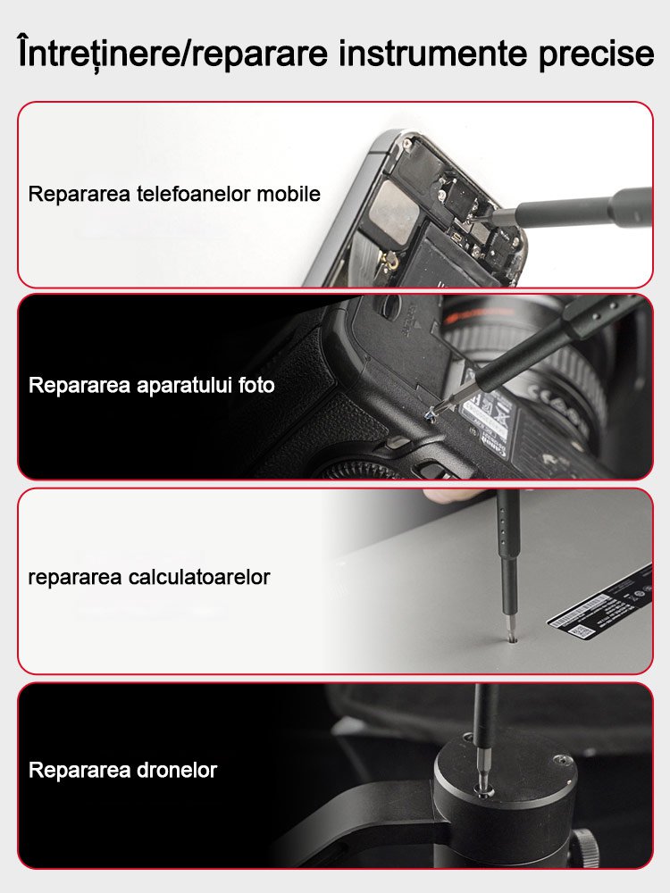 Set chei de șurubelniță 24 în 1