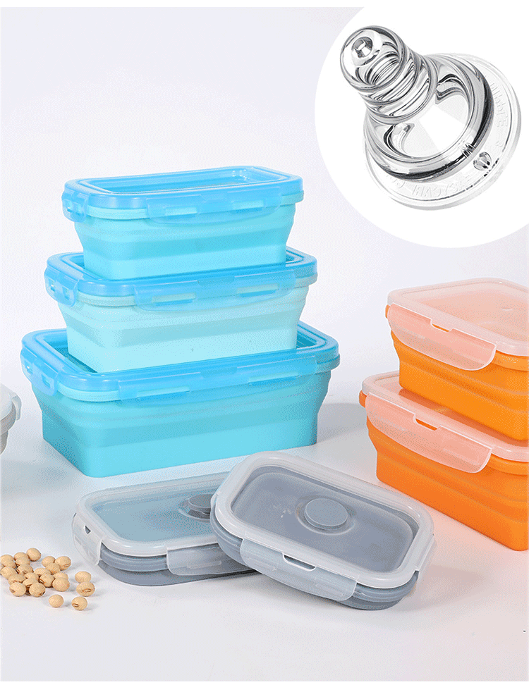 ランチタイムに最適な折り畳み弁当箱の使用例