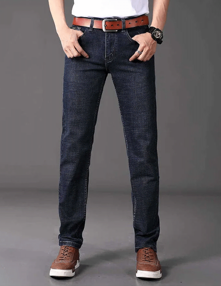 남자 스판 데님 팬츠