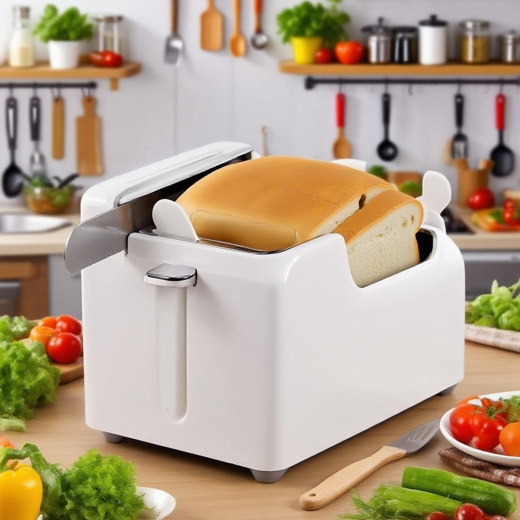 Küche Toast Brotschneider für perfekte Toastscheiben