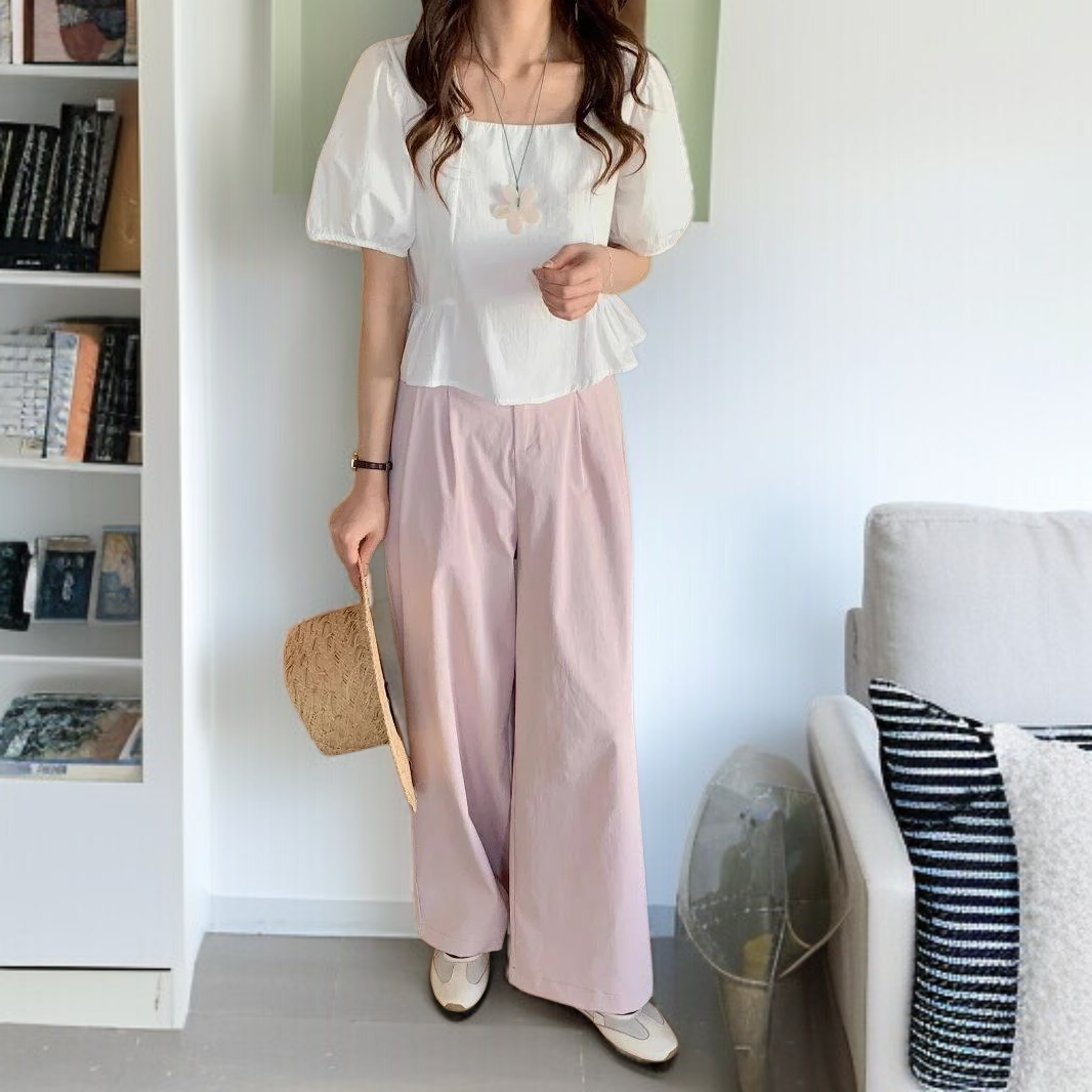 오피스룩을 위한 여성 정장 바지