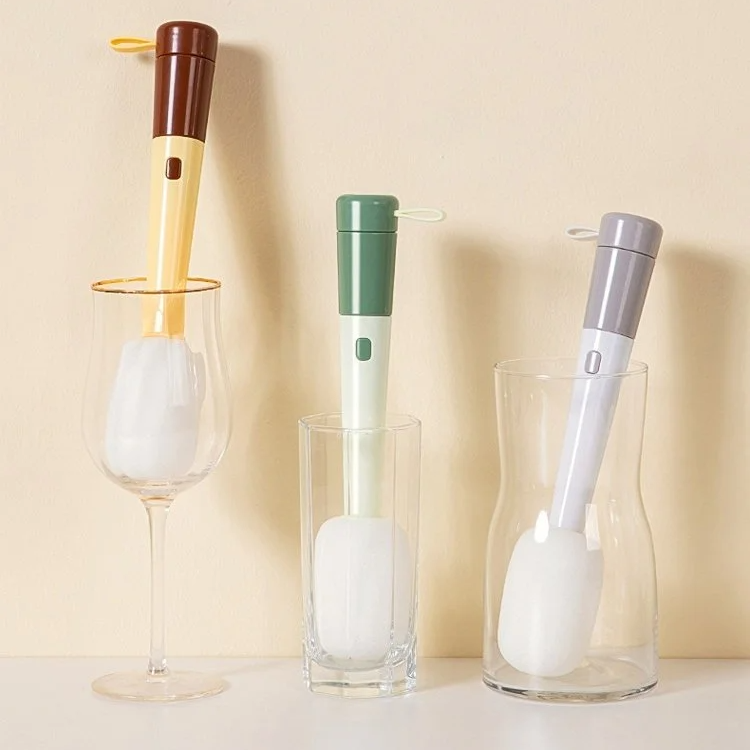 マイクロフォン型3in1ボトムブラシ