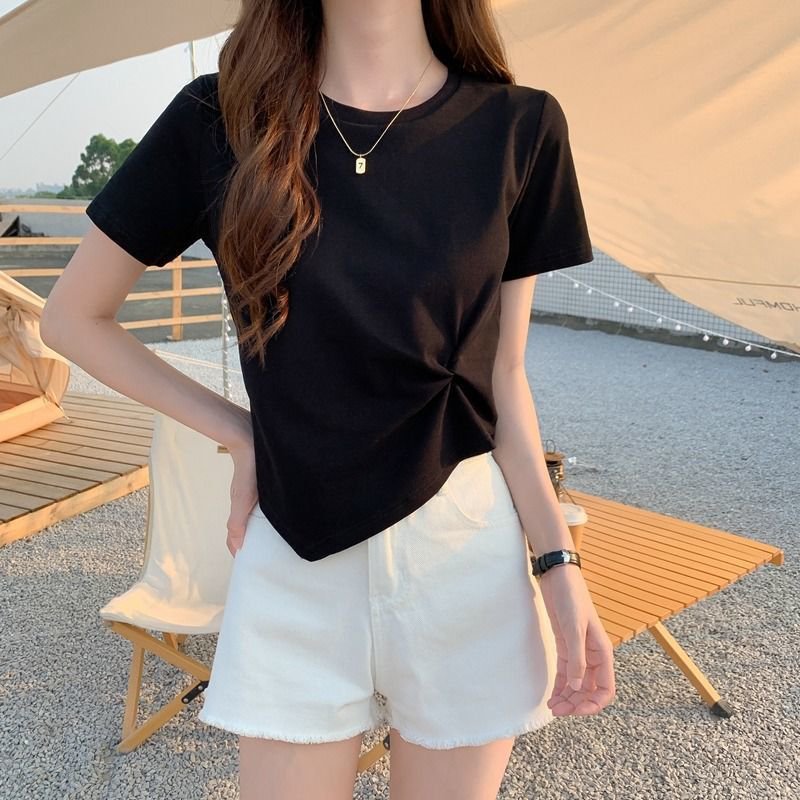Irregular Twisted T-shirt