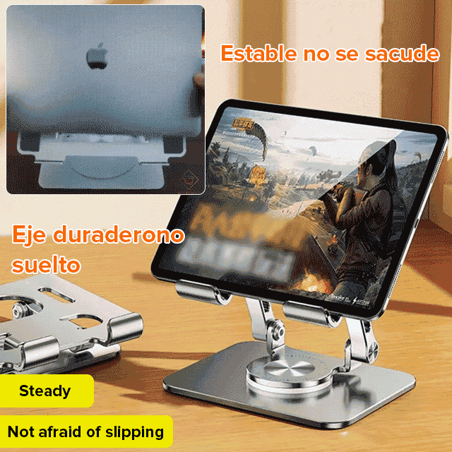  Soporte giratorio de aluminio de 360°