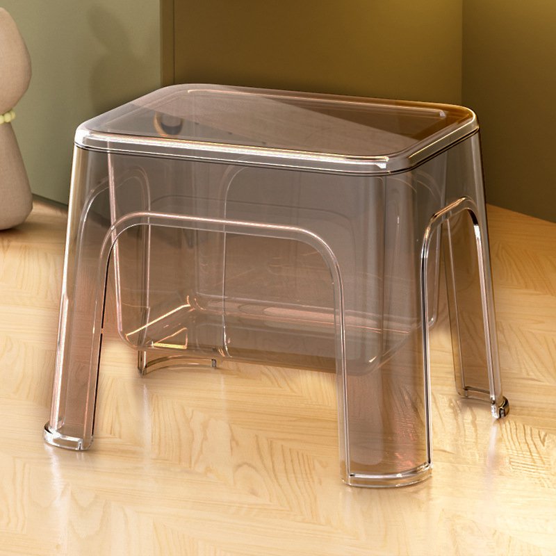 Clear Multifunctional Storage Stool