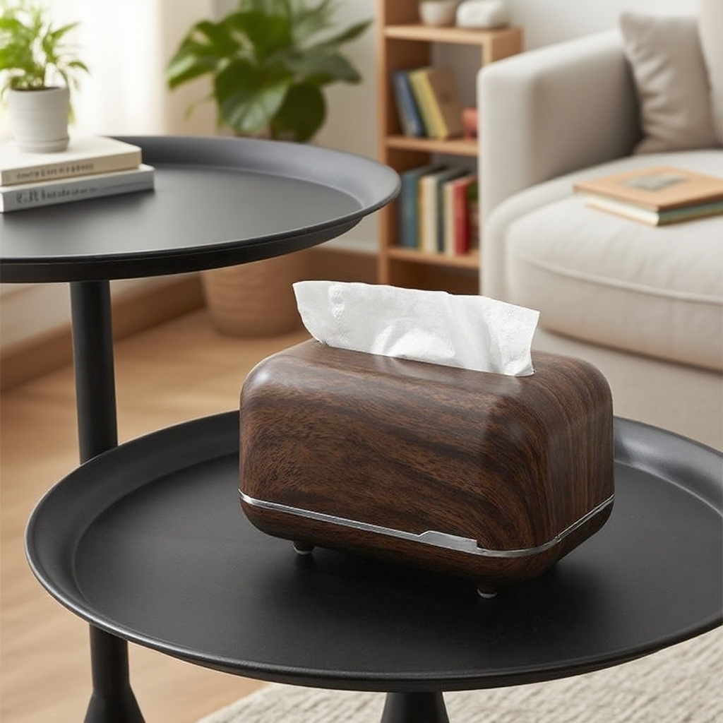 종이 뽑기 상자 사용 방법 시연 이미지