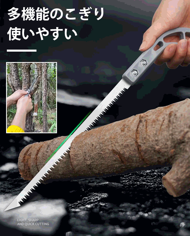 高強度のこぎり