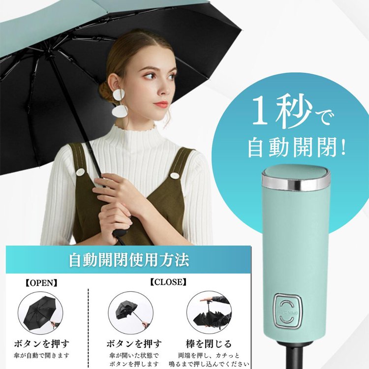 12骨の晴雨兼用傘