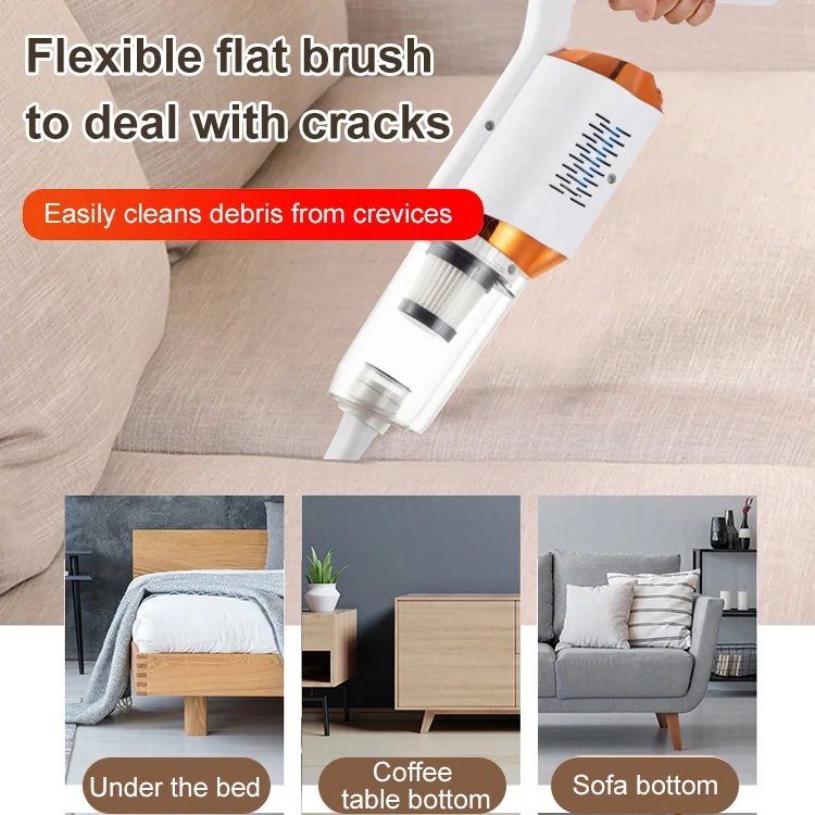 Hand-held all-in-one vacuum cleaner