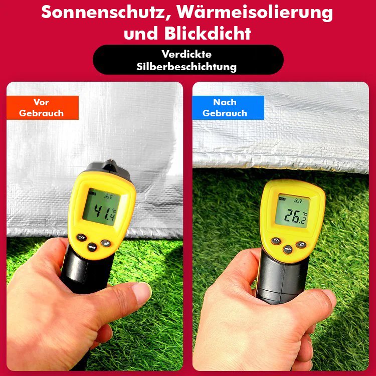 Regenfeste, wasserdichte und sonnenbeständige Plane für den Außenbereich
