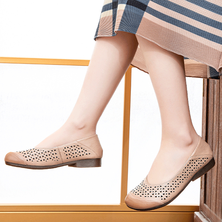 펀칭 소프트 샌들