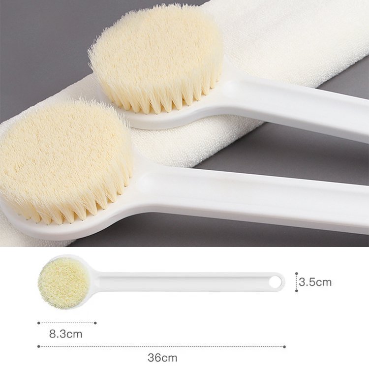 MUJI Long-handled soft bristle bath brush