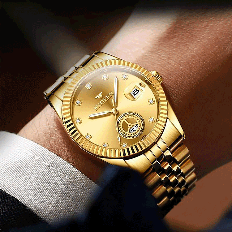 Simple Elegant Waterproof Luminous Watch