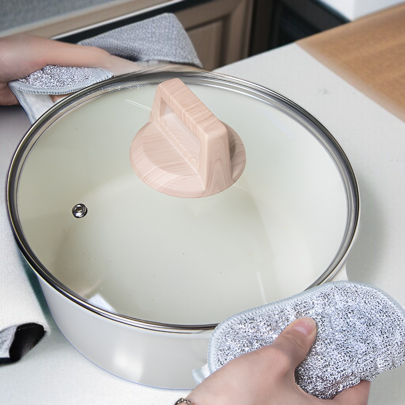 주방에서 사용하는 은사 면사 수건