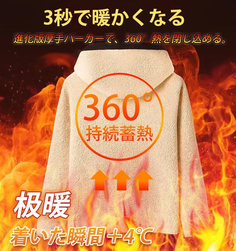 シープボアパーカー