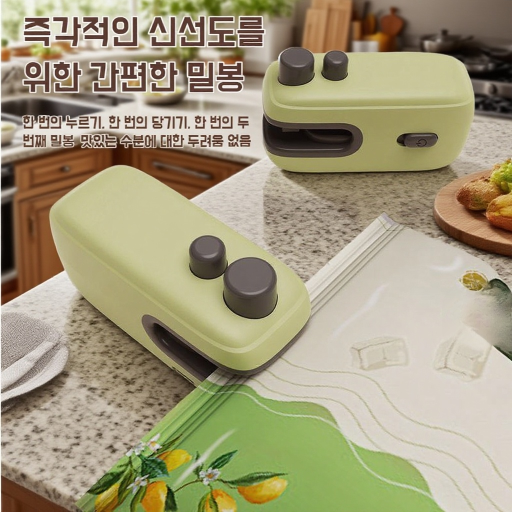 소형 디자인의 가정용 밀봉기