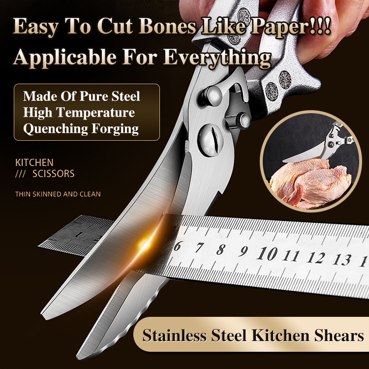 [Super sharp] Multifunctional stainless steel scissors