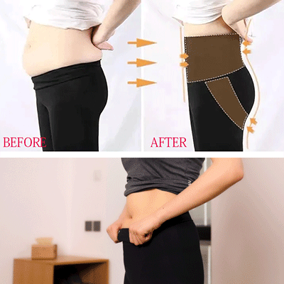 Fleece-lined shaping pants