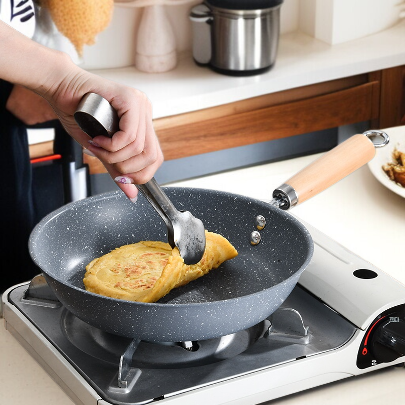 가정용 맥반석 프라이팬 전체 모습