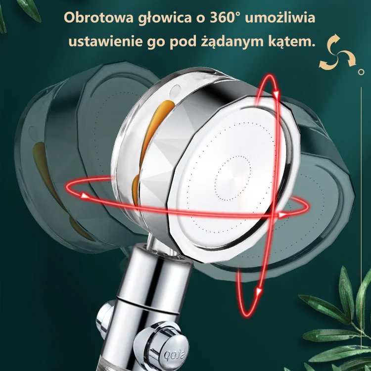 Głowica prysznicowa ze śmigłem