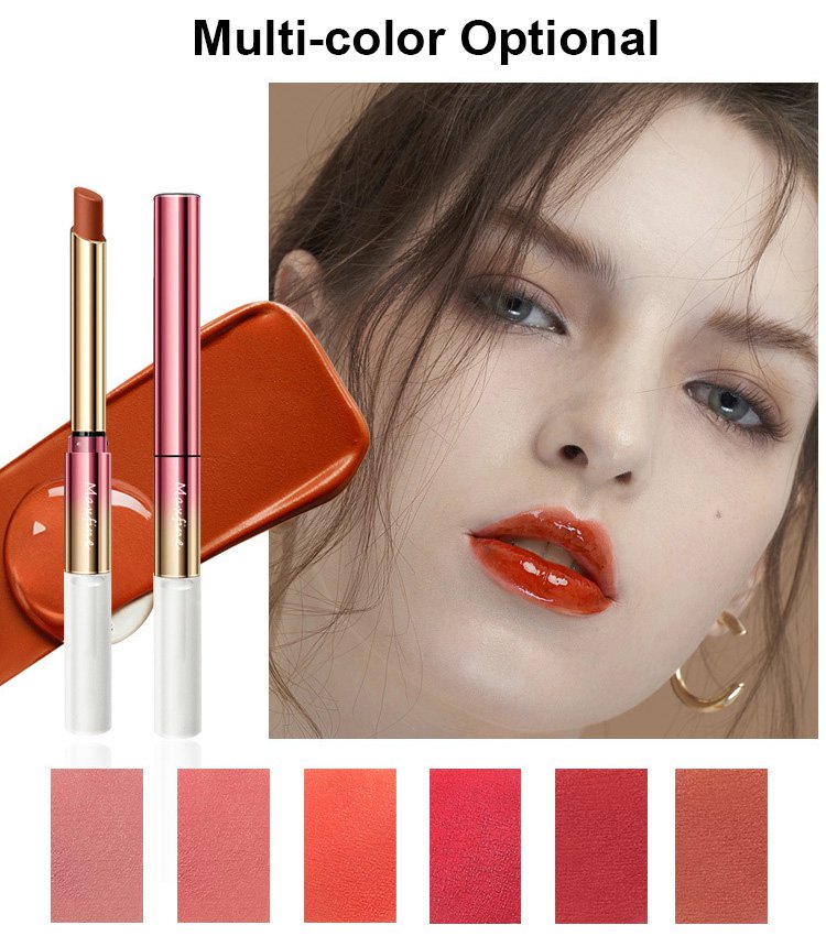 Double-head raincoat lipstick