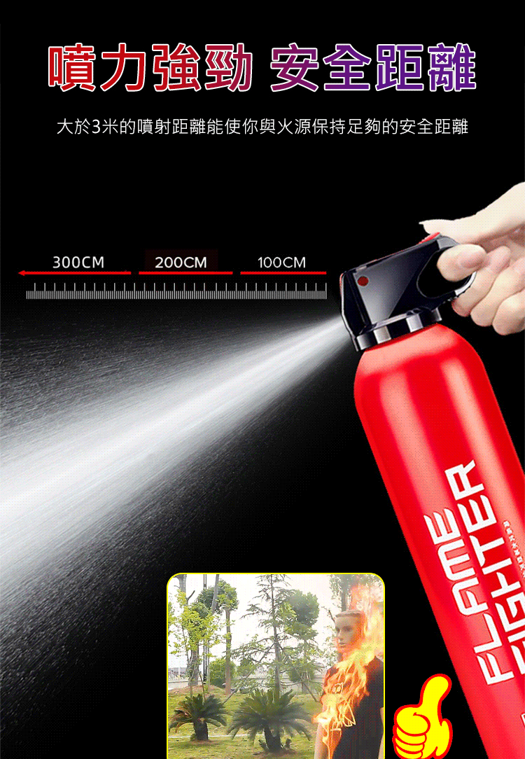 水基型迷你車載滅火器