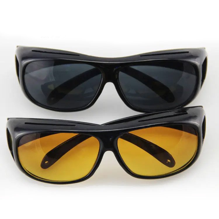 【サングラス】  暗視メガネ 偏光レンズ UVカット 防眩効果 紫外線カット UV400 運転 自転車 釣り テニス 野球