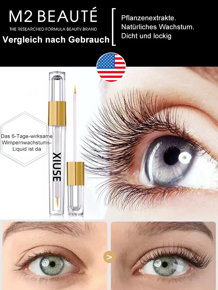 Wimpern nährendes Wachstumsserum