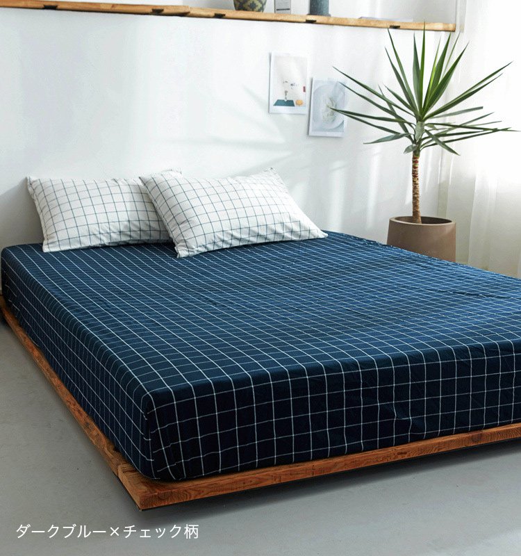 通気性に優れたボックスシーツの構造