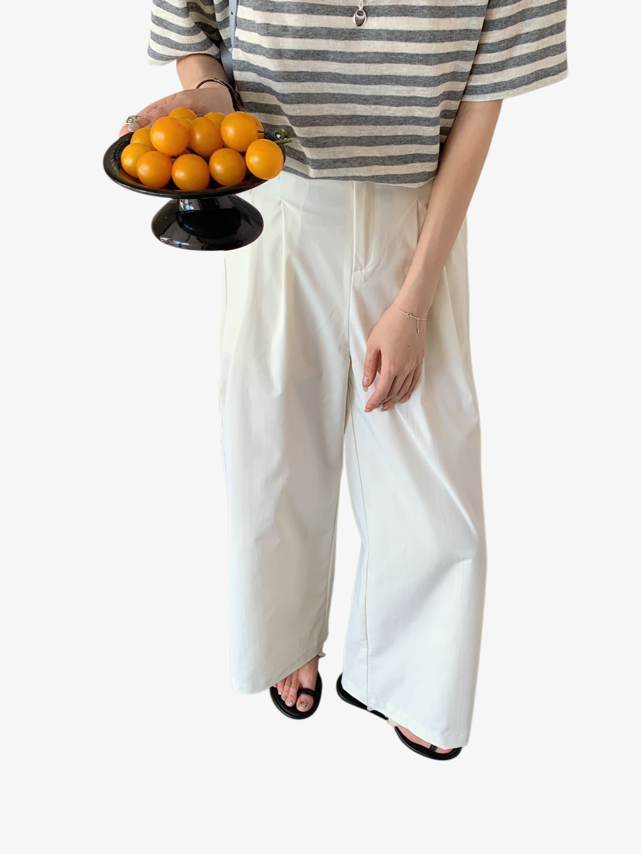 여성 통근 처짐 와이드 팬츠 정장바지 여 슬림 캐주얼 일자 팬츠 와이드 팬츠 여성 캐주얼 처짐 정장바지