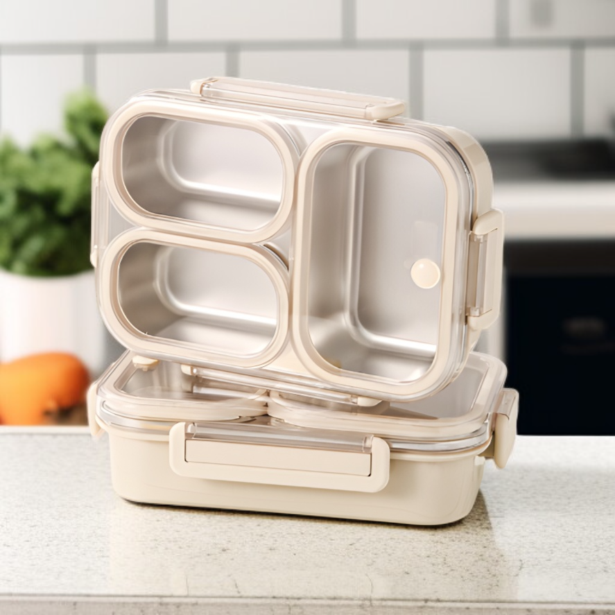 保温機能付きランチボックスの内部構造