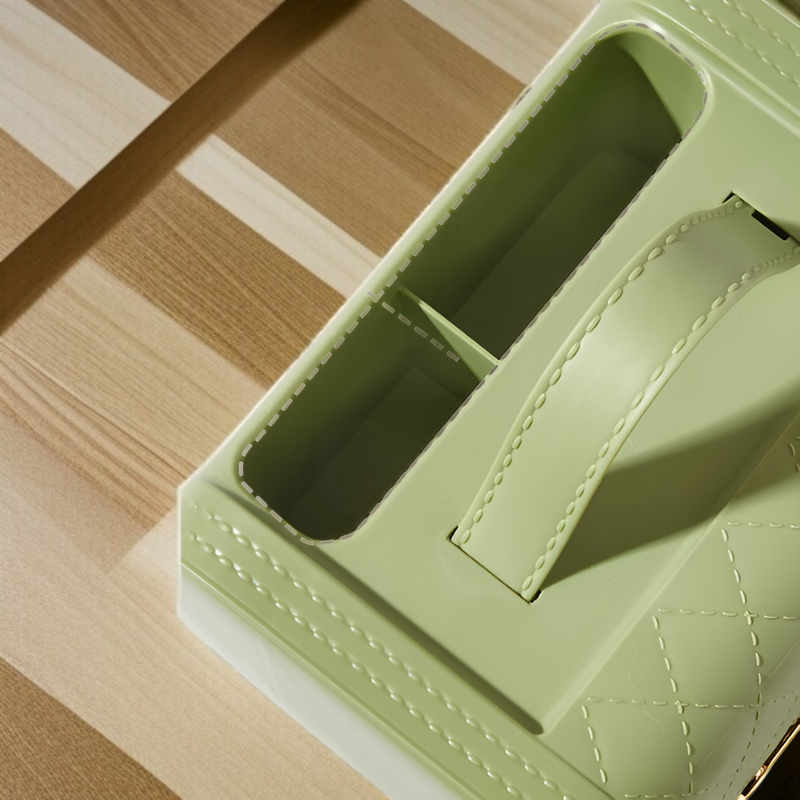 세련된 가정용 데스크 티슈케이스