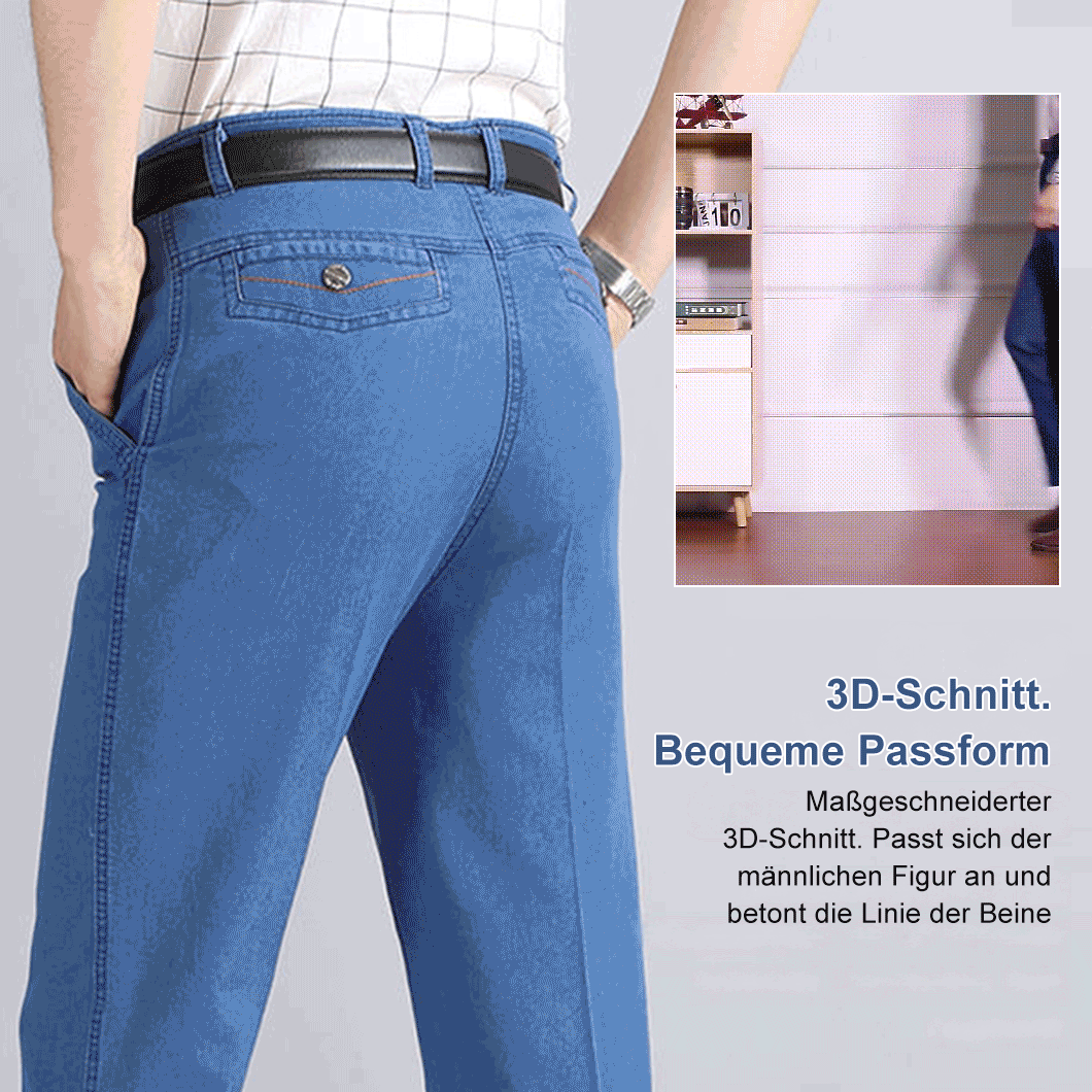 Dünne Stretch-Herrenjeans