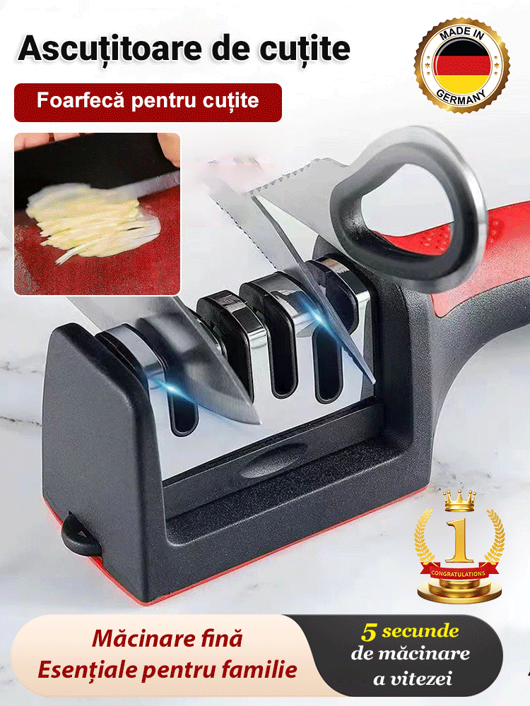 Așcuțitor de cuțite nou