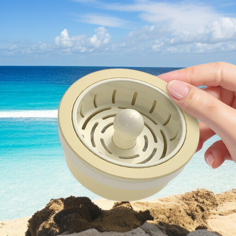 주방 싱크대 튕김심 필터 설치 모습